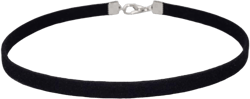 Soyzvteo Classic Black Velvet Choker Necklace Gothic Stretch Collar Necklace Comfortable Ribbon Choker Necklace Cosplay Punk Jewelry for Women Girls 6mm