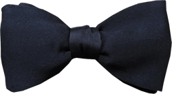 Made in Italy Men's Solid Self Bow Tie for Wedding Suit Tuxedo,Silk