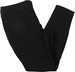 Jessica Simpson Womens Plus Solid Denim Skinny Jeans 20 Plus Od Black