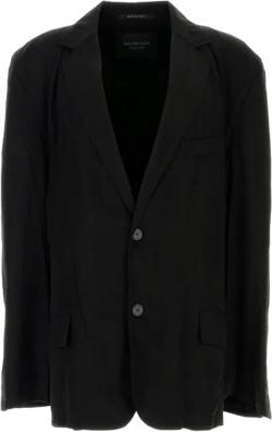 Women Tailored Jacket In Black