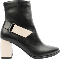 Bioeco Womens Ankle Boot 7774 Black Leather