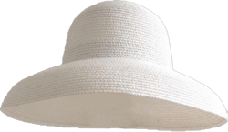 Women hat Floppy Wide Brim Summer Beach Straw Hat UPF Straw Sun Hat Girl Fisherman's hat Cold hat One Size White