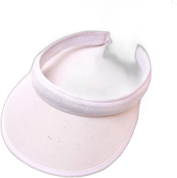 Sports Sun Visor Hats Adjustable Running Tennis Mesh Cap for Women Men Wide Brim Cloth Visor Independence Day Birthday One Size White