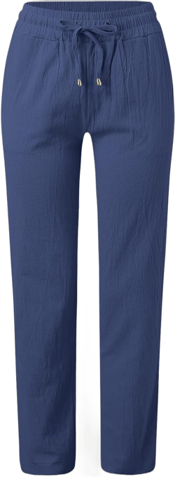 Cargo Pants Women Plus Size Camo Women's Summer Casual Linen Pants Elastic Waist Loose Fit Straight Wide Leg Pants Beach Trousers with Pockets Quick Dry Hiking Pants Women