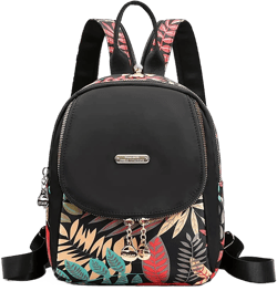 Nylon Mini Backpacks for Women,Small Backpack Purse Casual Lightweight Small Daypack for women