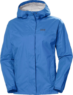 Helly-Hansen Women's Loke Waterproof Windproof Breathable Rain Jacket Small 606 Deep Fjord