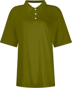 Polo Shirts for Women Short Sleeve Collared Tees Business Casual Button Down Blouses Summer Basic Tunic Tops 2024 Large 2-army Green