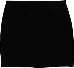 Calvin Klein Womens Velvet Mini Skirt, Black, X-Small