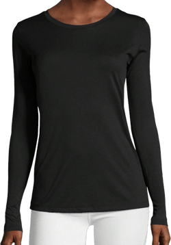 Women's Compression T-Shirt, Elastic, Quick Dry, Long Sleeve Gym Top, Breathable Basic Tee For Outdoor & Indoor Activities, Moisture Wicking, Comfortable Yoga Sportswear Basic T Shirt