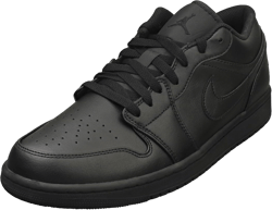 Jordan Mens Air 1 Low 553558 093 - Size 12 Black/Black/Black