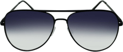 Women&#39;s Metal Aviator Round Sunglasses - Wild Fable&#8482; Black