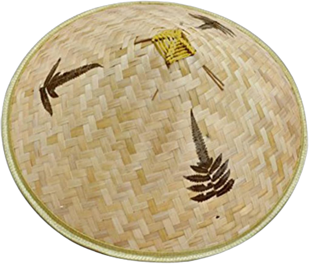 Bamboo Hat Retro Traditional Chinese Style Sun Hat Handmade Asian Straw Hat Conical Hat Bamboo Fishing Sunshade Hat for Women and Men Outdoor|Bucket Cap Colorful