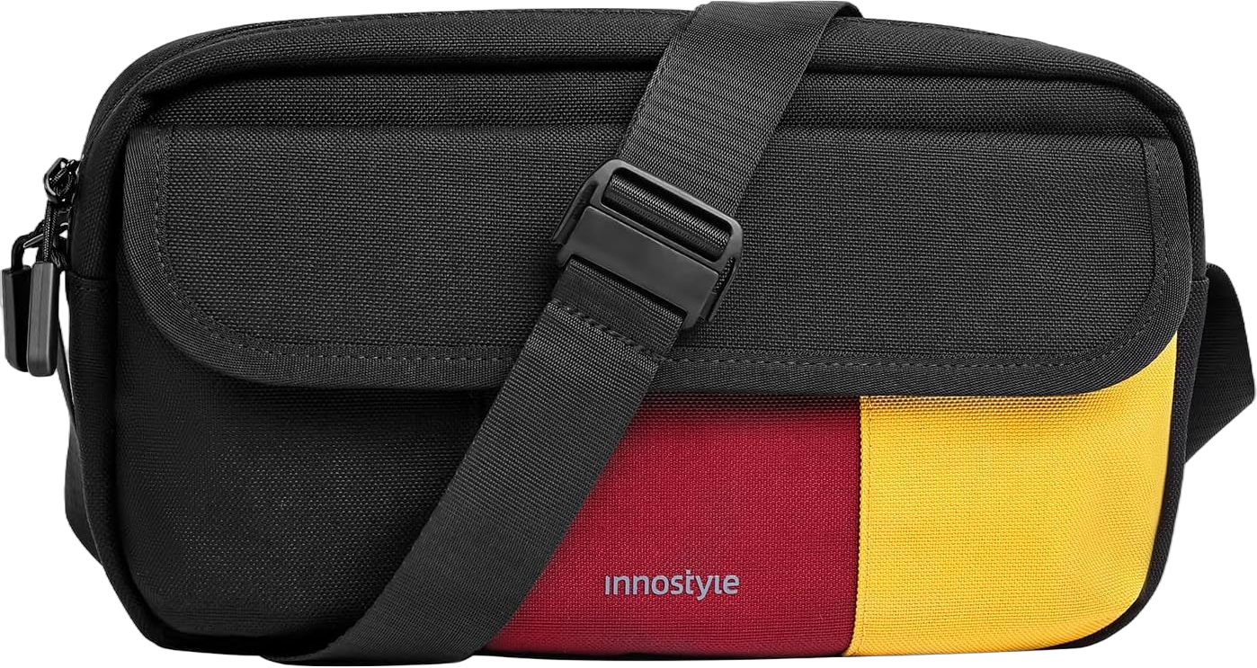 Crossbody Bag for Women Sling Bag for Men Stylish Messenger Bag with Adjustable Shoulder Strap Water-resistant 3L Chest Bag Multipurpose Casual Bag for Work,Travel,Gym,Hiking,Cycling, Large