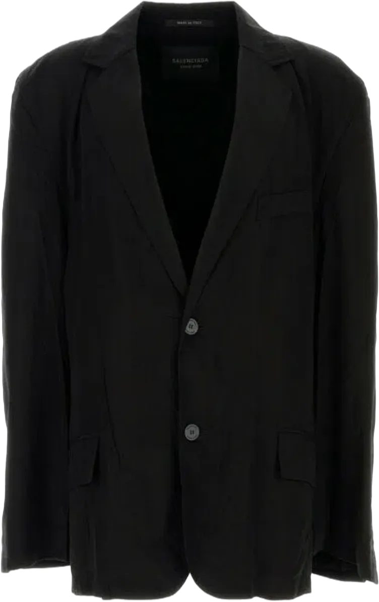 Women Tailored Jacket In Black