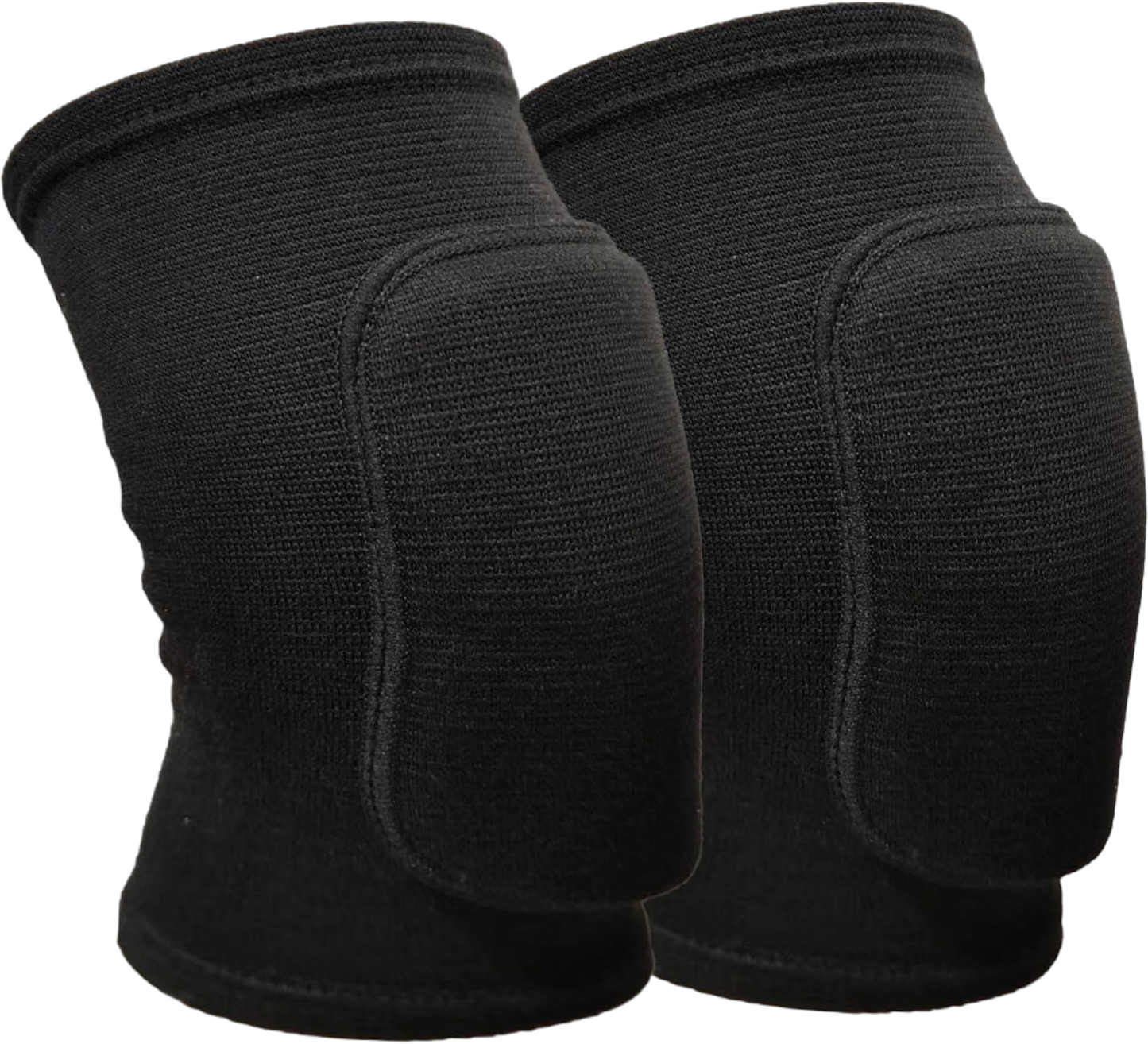 Dance volleyball knee pads, anti slip sponge knee pads, soft and breathable men's knee pads, women's knee pads, girls' and children's knee pads, volleyball knee pads, football knee pads, dance knee pads, yoga knee pads, wrestling knee pads, running knee pads, black knee pads (Black, Large)