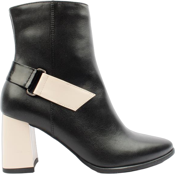 Bioeco Womens Ankle Boot 7774 Black Leather