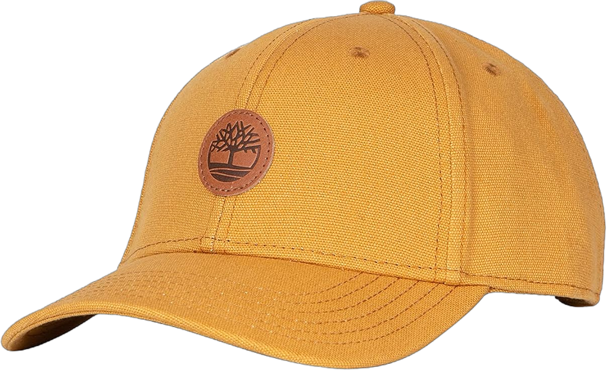 Timberland Men's Baseball Cap with Leather Patch Logo