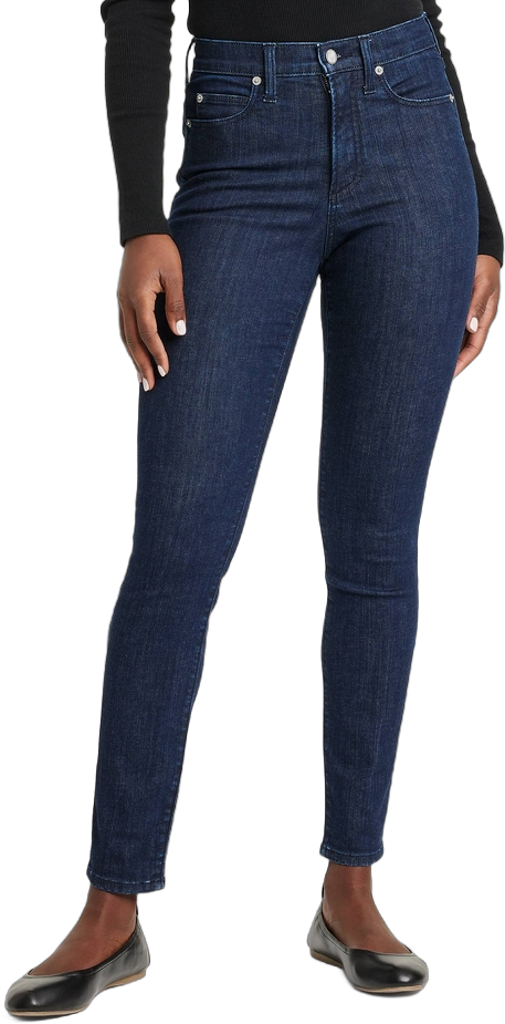 Women&#39;s High-Rise Skinny Jeans - Universal Thread&#8482; Dark Wash 2 Short