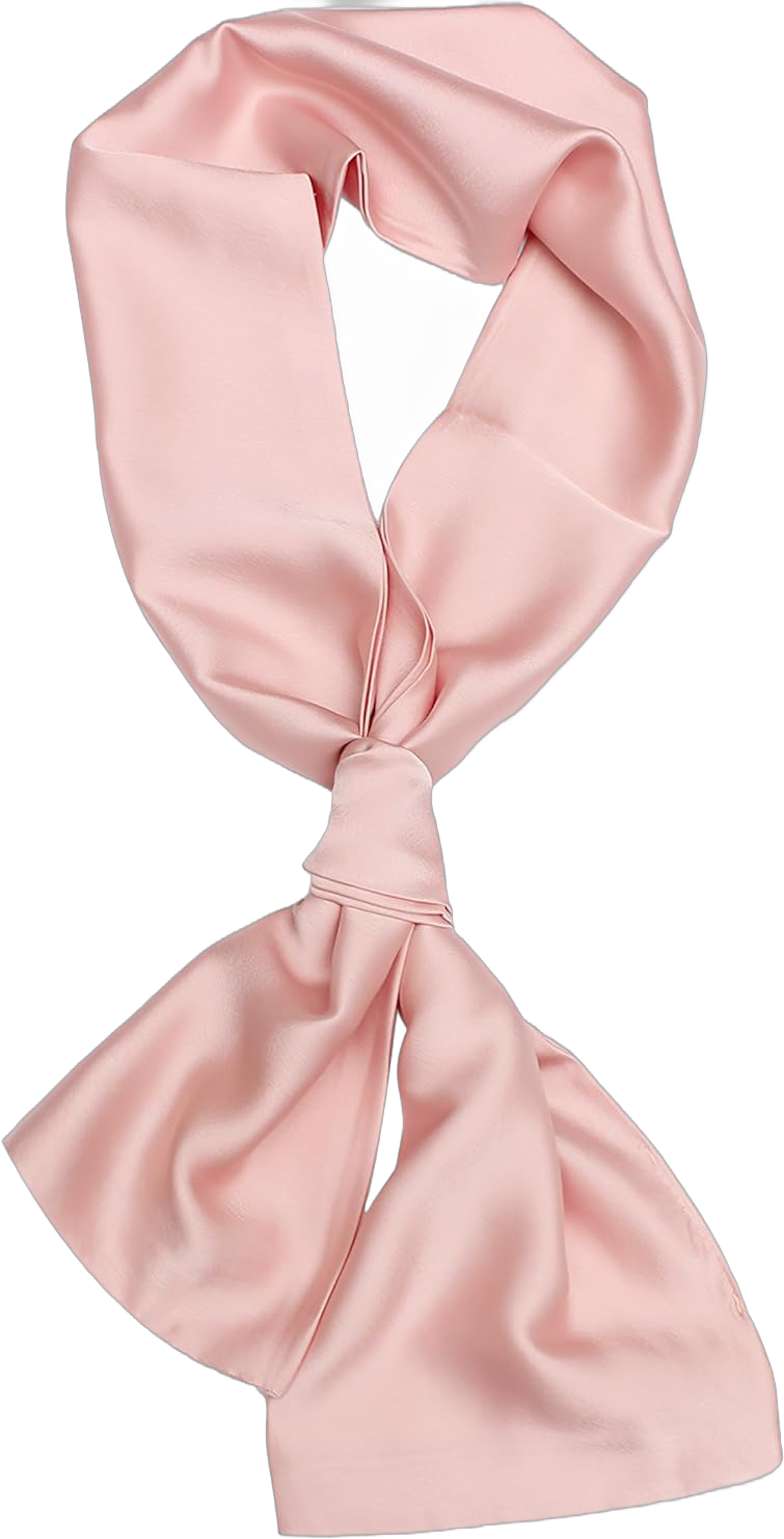 vimate Satin Hair Scarf for Women Fashion Silk Feeling Neck Scarf Purse Scarf for Handbag Belt Scarf Etc A61#. Pink/59''*5.5''