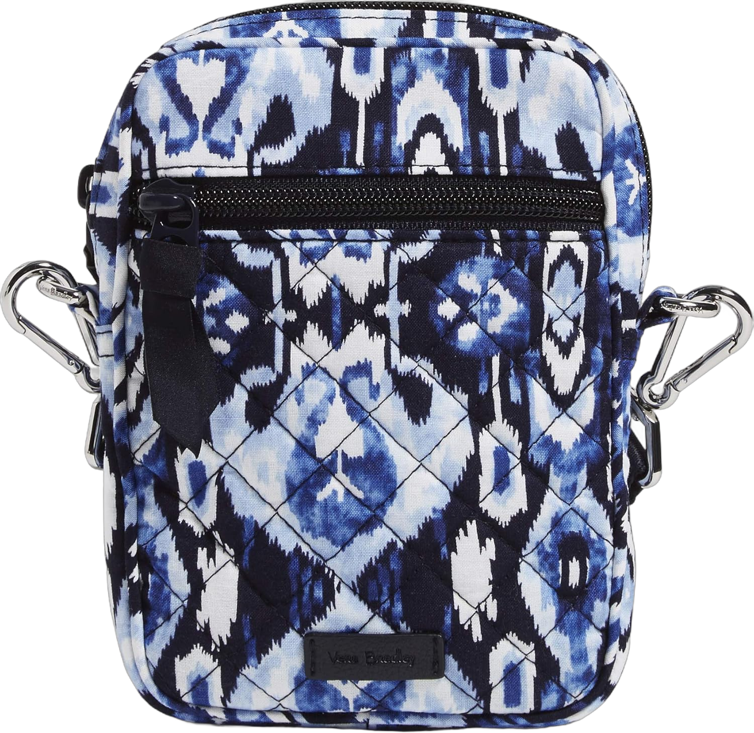 Vera Bradley Women's Cotton Small Convertible Crossbody Purse with RFID Protection One Size Ikat Island