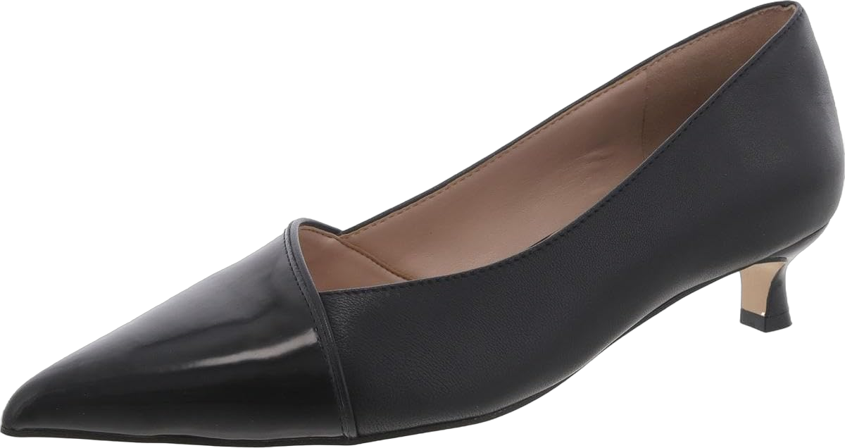 Naturalizer Women's 27 Edit Nova Pump 7 Black Leather