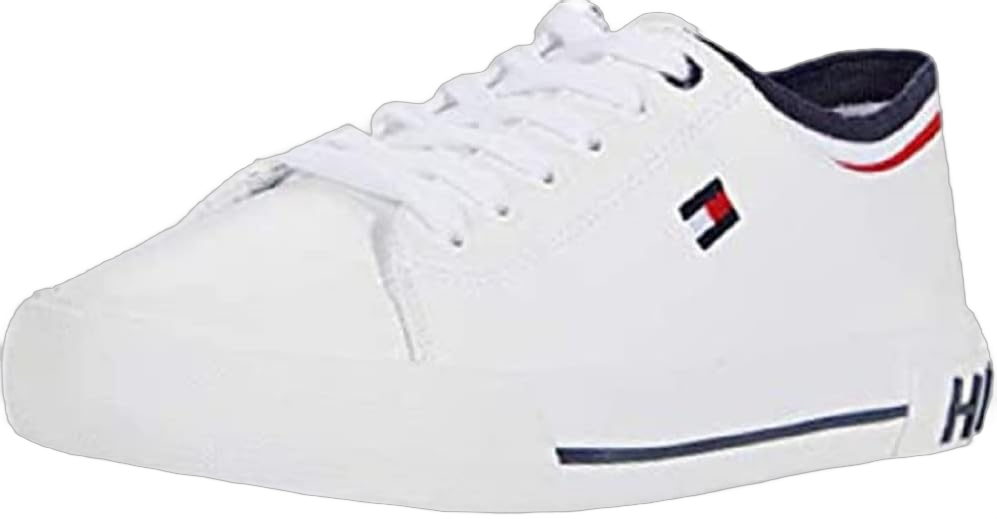 Tommy Hilfiger Women's Fauna Sneaker 5.5 White/Signature